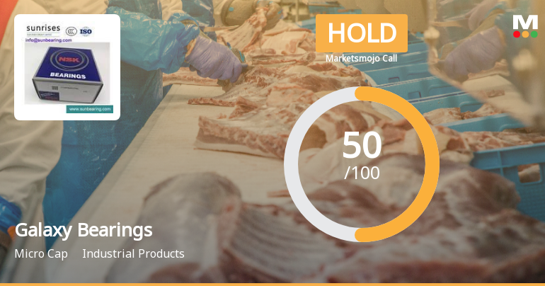 Galaxy Bearings Ltd Upgraded to Hold on Technical Improvements and Promoter Confidence