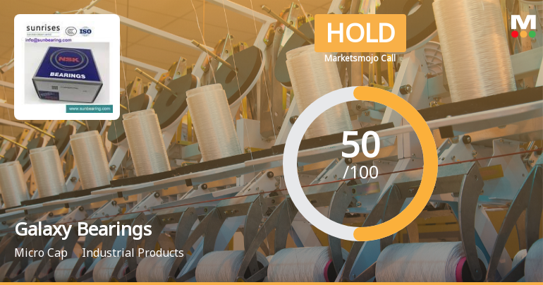 Galaxy Bearings Ltd Upgraded to Hold as Technicals Improve Despite Financial Challenges