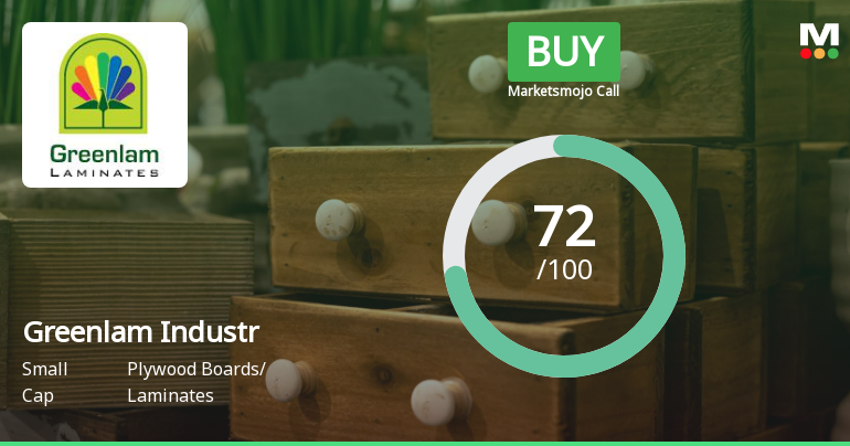 Greenlam Industries Ltd is Rated Buy