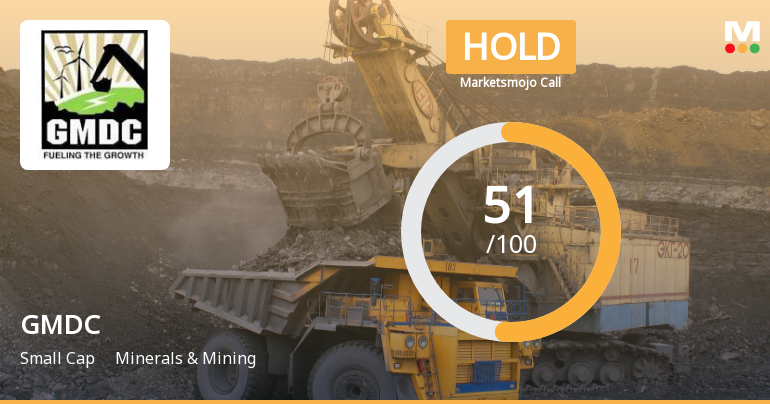 Gujarat Mineral Development Corporation Ltd. Upgraded to Hold on Technical Improvement
