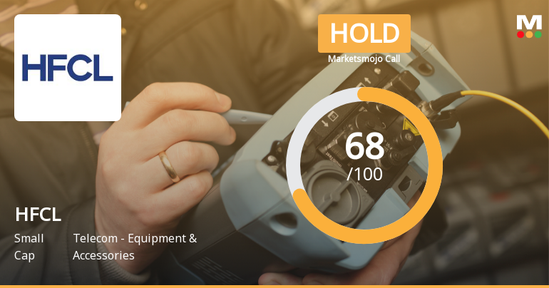 HFCL Ltd Downgraded to Hold Amid Mixed Technical and Valuation Signals