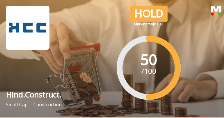Hindustan Construction Company Ltd is Rated Hold