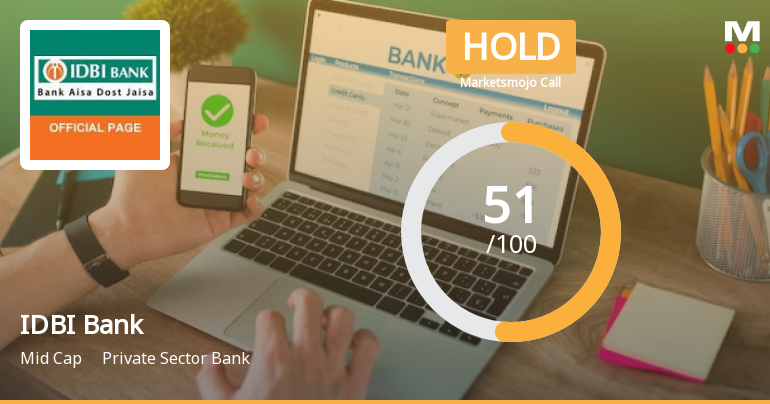 IDBI Bank Ltd. is Rated Hold by MarketsMOJO
