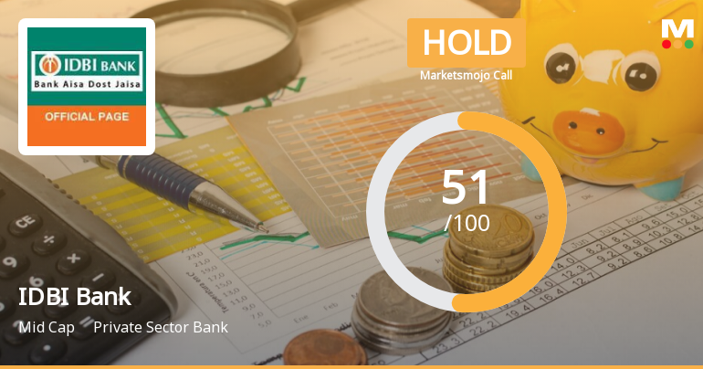 IDBI Bank Ltd. is Rated Hold by MarketsMOJO