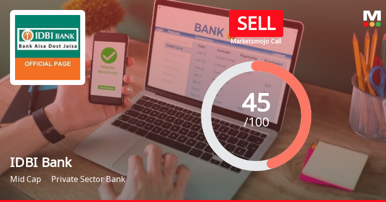 IDBI Bank Ltd. is Rated Sell by MarketsMOJO