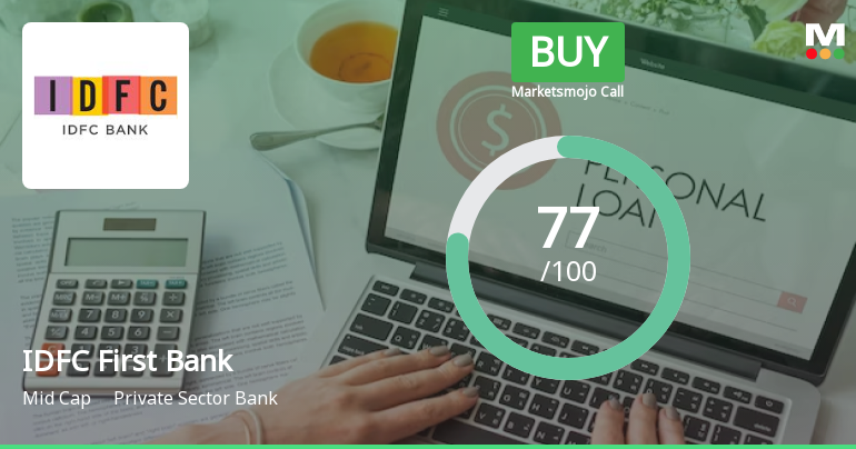 IDFC First Bank Upgraded to Buy on Strong Financial and Technical Performance
