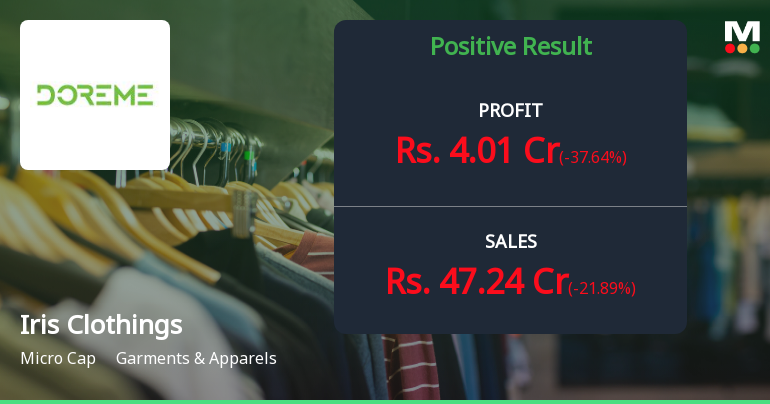 Iris Clothings Q1 FY27: Strong Revenue Growth Masks Margin Pressure