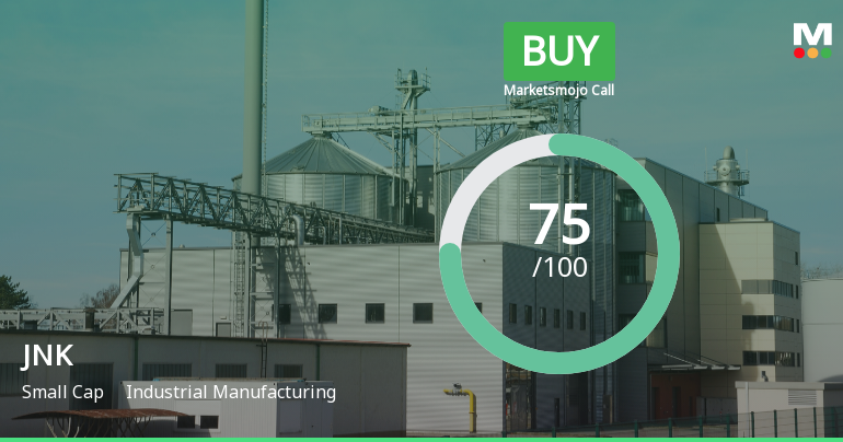 JNK India Ltd Downgraded to Buy Amid Mixed Technical and Valuation Signals