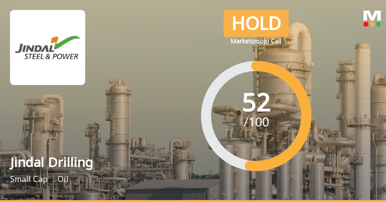 Jindal Drilling & Industries Ltd Upgraded to Hold on Technical Improvements and Valuation Appeal