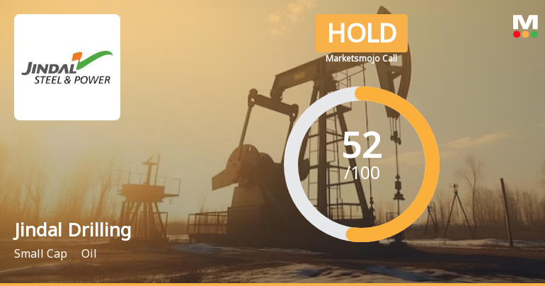 Jindal Drilling & Industries Ltd is Rated Hold