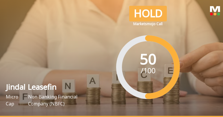 Jindal Leasefin Ltd is Rated Hold