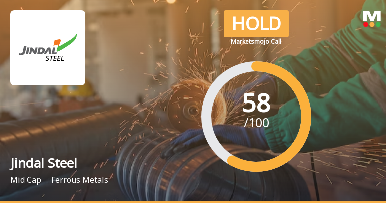 Jindal Steel Ltd. is Rated Hold