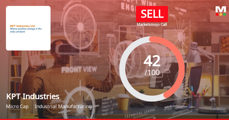 KPT Industries Ltd is Rated Sell by MarketsMOJO