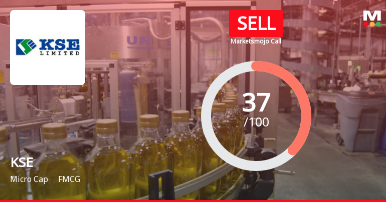 KSE Ltd is Rated Sell by MarketsMOJO