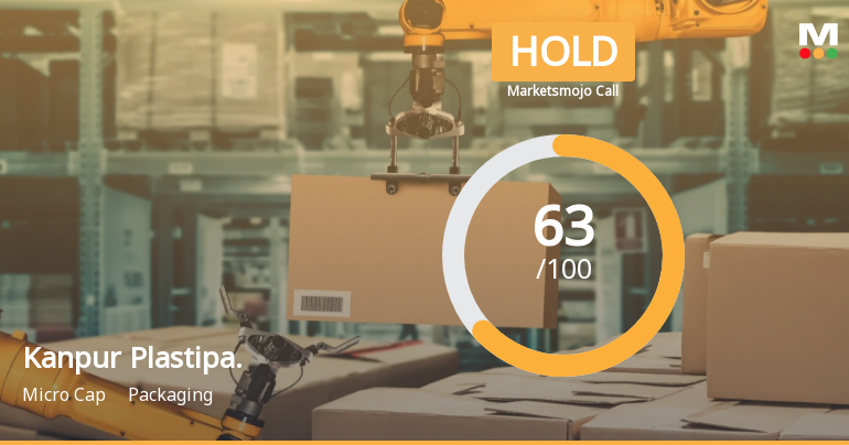 Kanpur Plastipack Ltd is Rated Hold