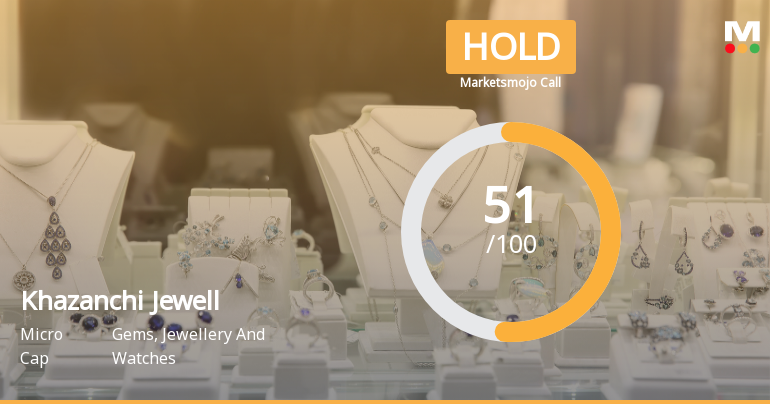 Khazanchi Jewellers Ltd Upgraded to Hold as Valuation and Technicals Improve