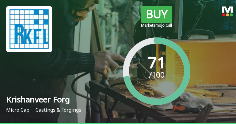 Krishanveer Forge Ltd is Rated Buy