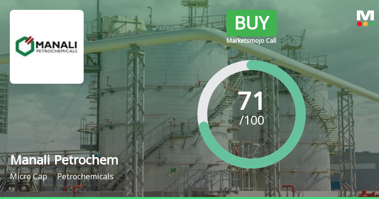 Manali Petrochemicals Ltd Upgraded to Buy on Strong Technical and Financial Performance