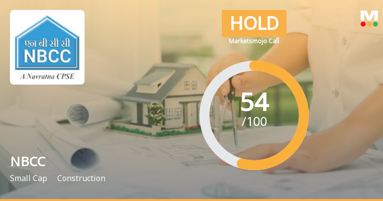 NBCC (India) Ltd is Rated Hold
