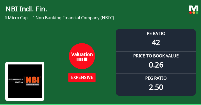 NBI Industrial Finance Company Ltd: Valuation Shifts Signal Price Attractiveness Concerns