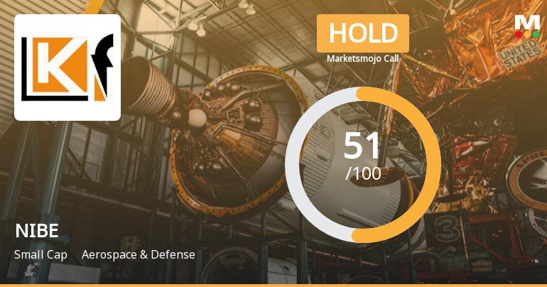 NIBE Ltd is Rated Hold by MarketsMOJO