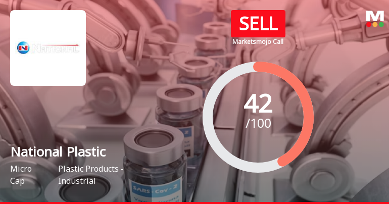 National Plastic Technologies Ltd is Rated Sell