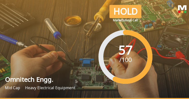 Omnitech Engineering Ltd Upgraded to Hold by MarketsMOJO on Technical and Financial Improvements