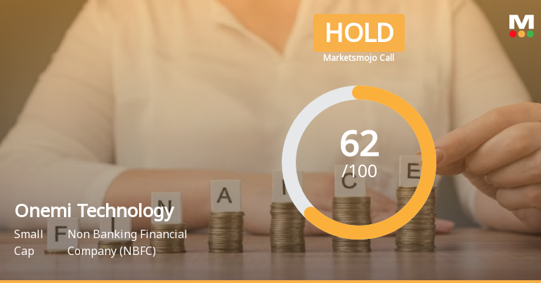 Onemi Technology is Rated Hold by MarketsMOJO