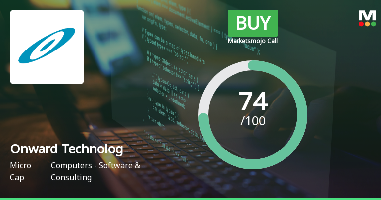Onward Technologies Ltd Upgraded to Buy on Strong Financial and Technical Signals