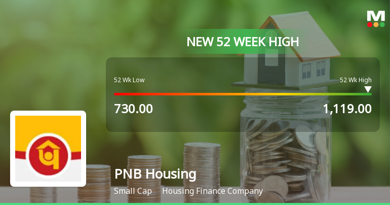 Broad-Based Technical Strength Lifts PNB Housing Finance Ltd to 52-Week High of Rs 1119