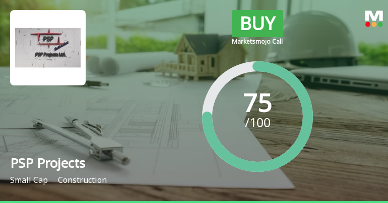 PSP Projects Ltd is Rated Buy by MarketsMOJO