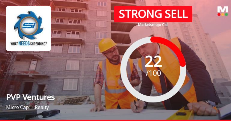 PVP Ventures Ltd is Rated Strong Sell