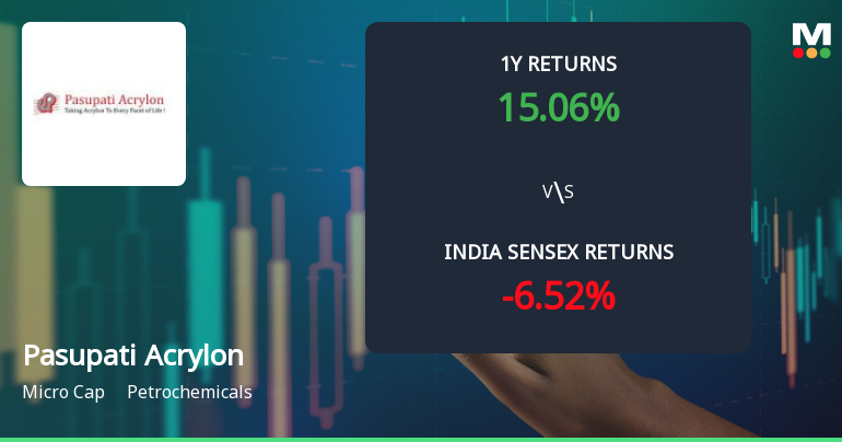 Pasupati Acrylon Ltd Technical Momentum Shifts Amid Mixed Market Signals