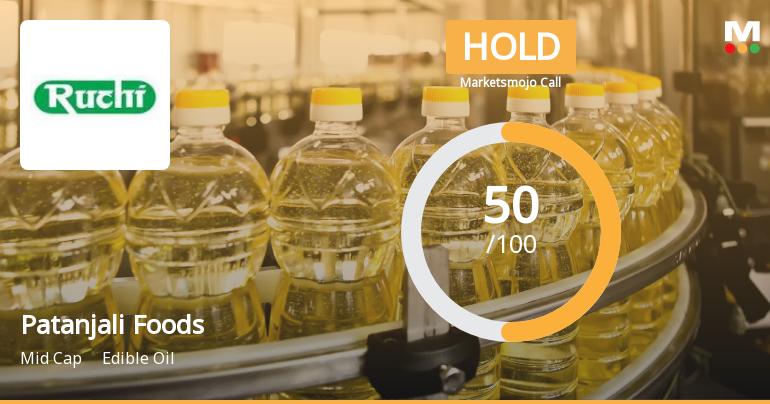 Patanjali Foods Ltd Upgraded to Hold as Valuation and Financial Trends Improve