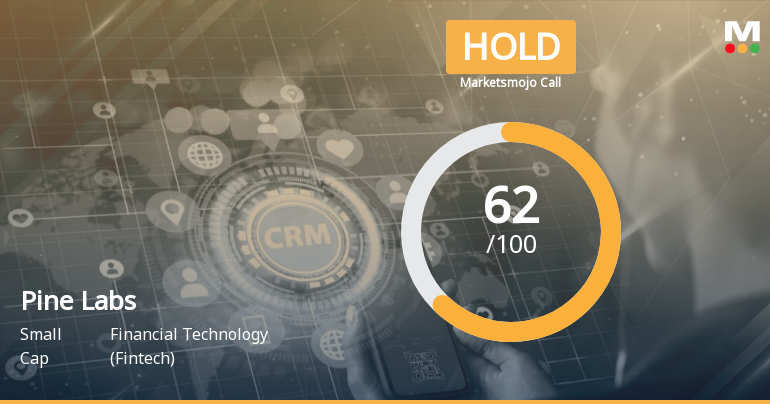Pine Labs Ltd is Rated Hold by MarketsMOJO
