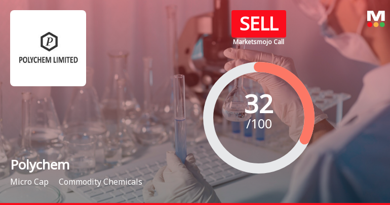 Polychem Ltd is Rated Sell by MarketsMOJO