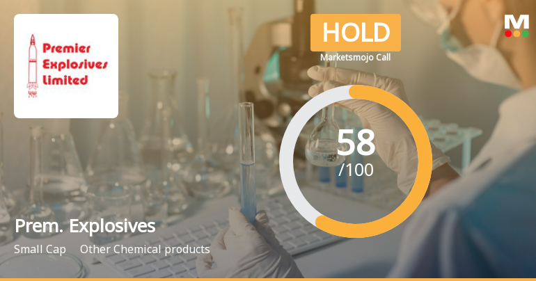 Premier Explosives Ltd is Rated Hold