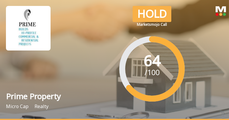 Prime Property Development Corporation Ltd Upgraded to Hold on Technical Improvements and Strong Financials