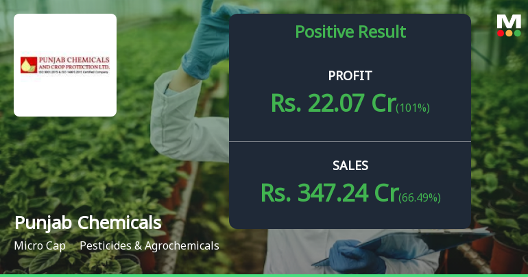 Punjab Chemicals Q1 FY27: Strong Profit Surge Masks Underlying Margin Pressures