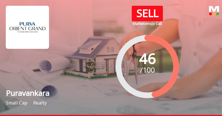Puravankara Ltd is Rated Sell