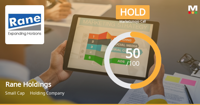Rane Holdings Ltd Upgraded to Hold by MarketsMOJO on Improved Technicals and Financials