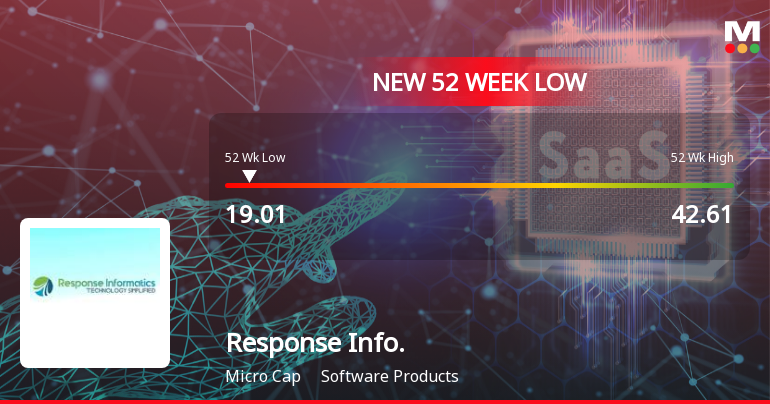 Markets Rally, But Response Informatics Ltd Sinks to 52-Week Low in Stock-Specific Sell-Off