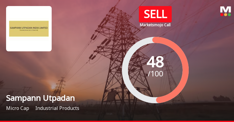 Sampann Utpadan India Ltd is Rated Sell