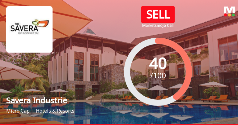 Savera Industries Ltd Downgraded to Sell Amid Technical and Financial Setbacks