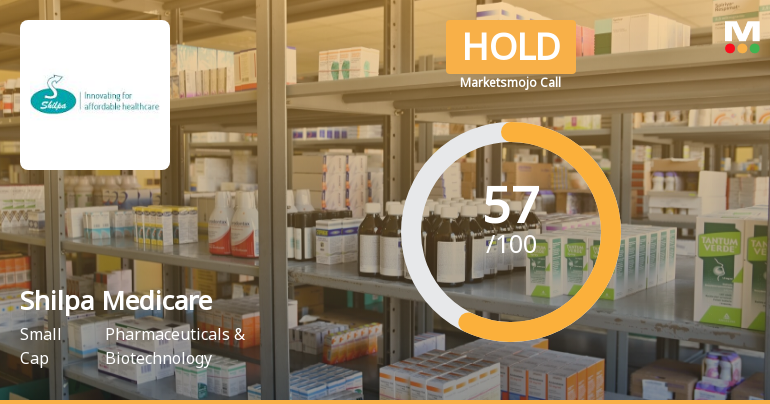 Shilpa Medicare Ltd is Rated Hold