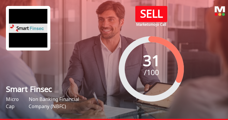 Smart Finsec Ltd Upgraded to Sell: Technical Improvements Offset Weak Fundamentals