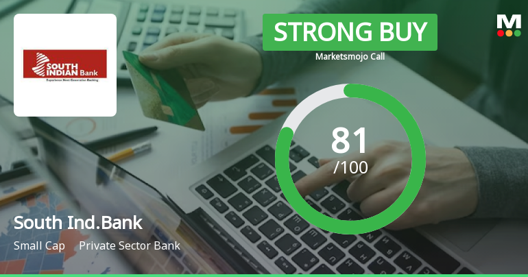 South Indian Bank Ltd Upgraded to Strong Buy on Robust Valuation and Financial Performance