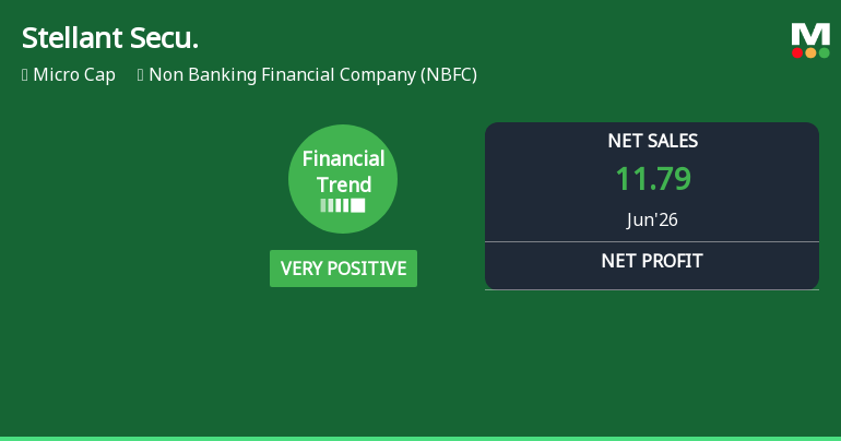 Stellant Securities Reports Very Positive Quarterly Financial Performance Amid Strong Market Returns