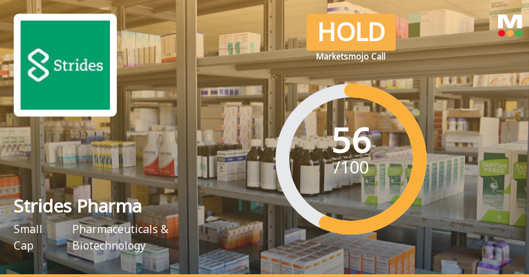 Strides Pharma Science Ltd is Rated Hold