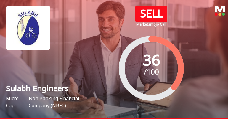 Sulabh Engineers & Services Ltd Upgraded to Sell on Technical and Valuation Improvements
